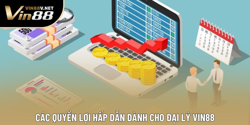 Các quyền lợi hấp dẫn dành cho đại lý VIN88