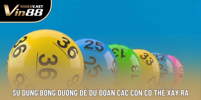 Sử dụng bóng dương để dự đoán các con có thể xảy ra Sử dụng bóng dương để dự đoán các con có thể xảy ra